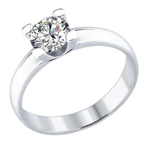 Кольцо женское SOKOLOV из серебра со Swarovski Zirconia 89010058 р.19 в MEXX