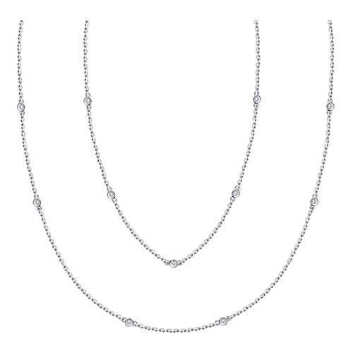 Колье SOKOLOV из серебра с фианитами 94070130 40 в MEXX