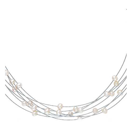 Колье женское серебряное SUNLIGHT S90487-H9W-01 с жемчугом в MEXX