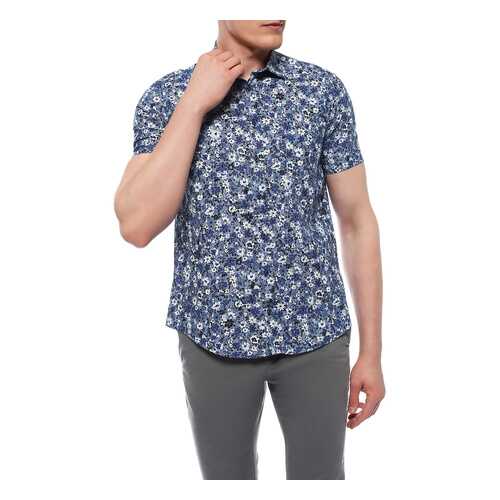 Сорочка мужская Sand SJ SS17 8652 - SIMON SS синяя 40 EU в MEXX