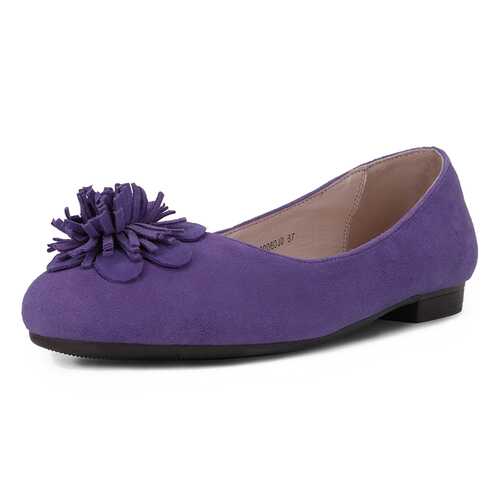 Балетки женские Pierre Cardin K0346PM-1C фиолетовые 40 RU в MEXX