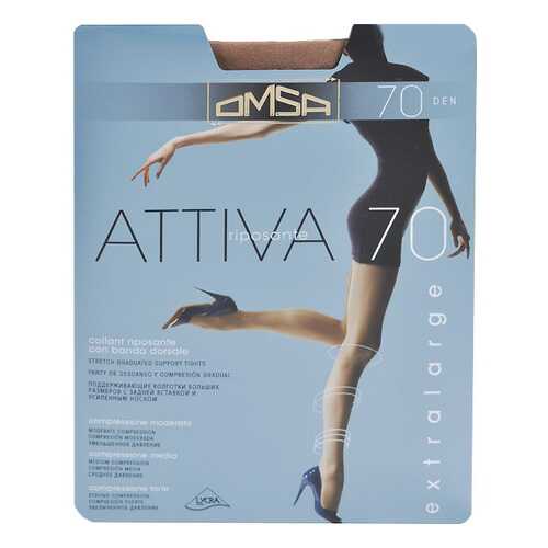 Колготки Omsa ATTIVA 70 / Camoscio (Темный загар) / 4 (L) в MEXX