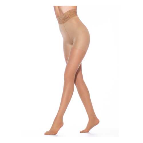 Колготки женские Giulia IMPRESSO EFFECT UP 40 бежевые 3 (M) в MEXX