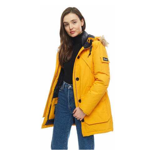 Парка женская Penfield PFW112693219 желтая XS в MEXX