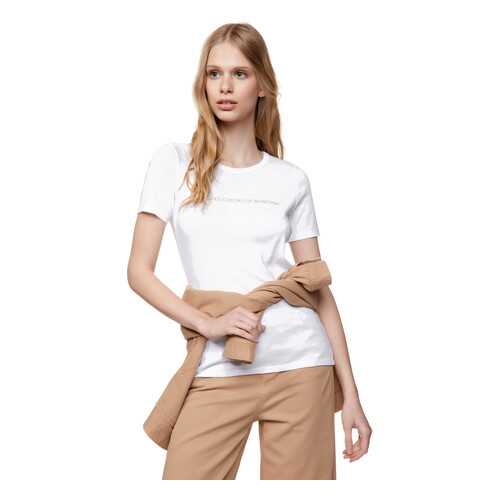 Футболка женская United Colors of Benetton CCC_3GA2E16A2 белая M в MEXX