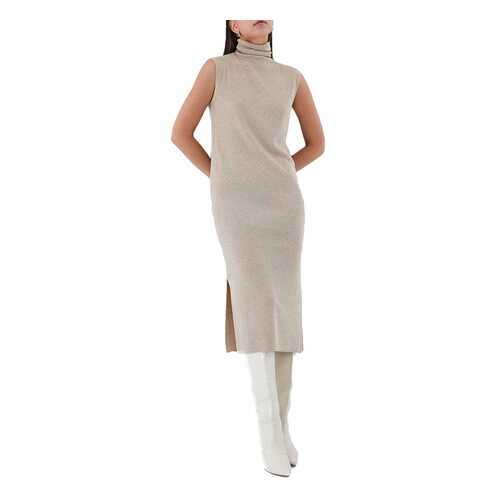 Платье-водолазка женское ZARINA 328600500 коричневое M в MEXX