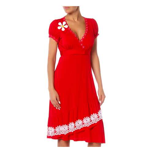 Платье женское Maria Grazia Severi 6414R006 красное 40 IT в MEXX
